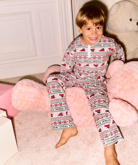 T-shirt manches longues enfant velours;