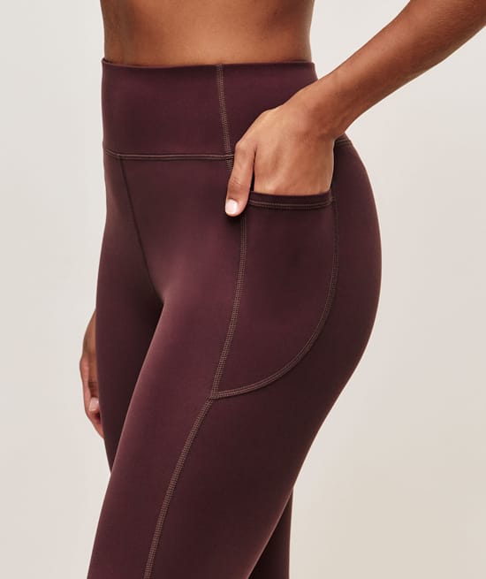 Legging de sport microfibre;