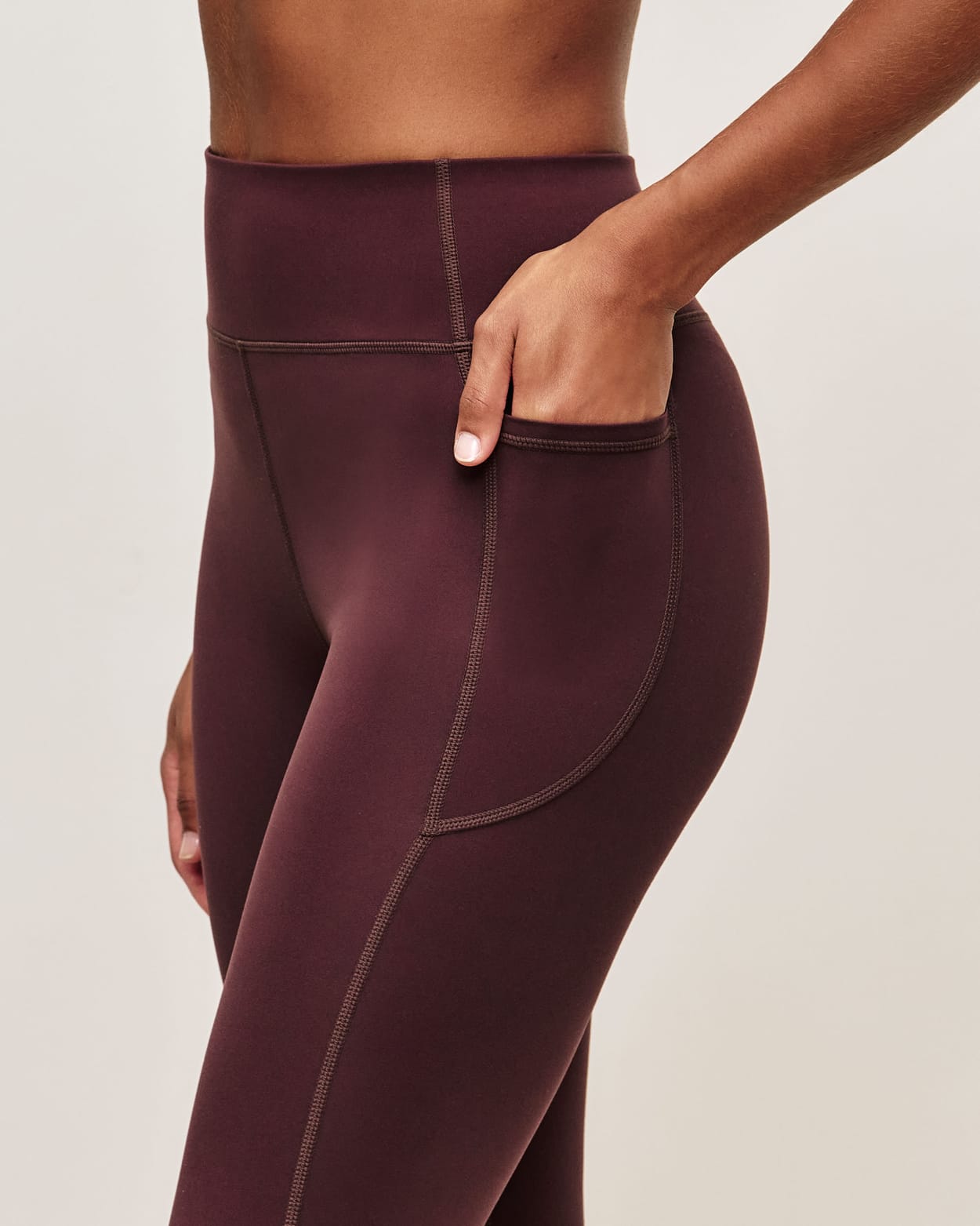 Legging de sport microfibre;