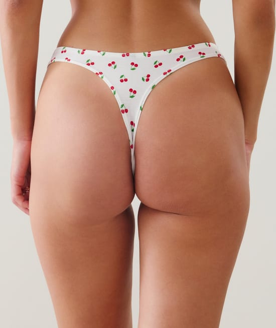 Pack de tangas de algodón;