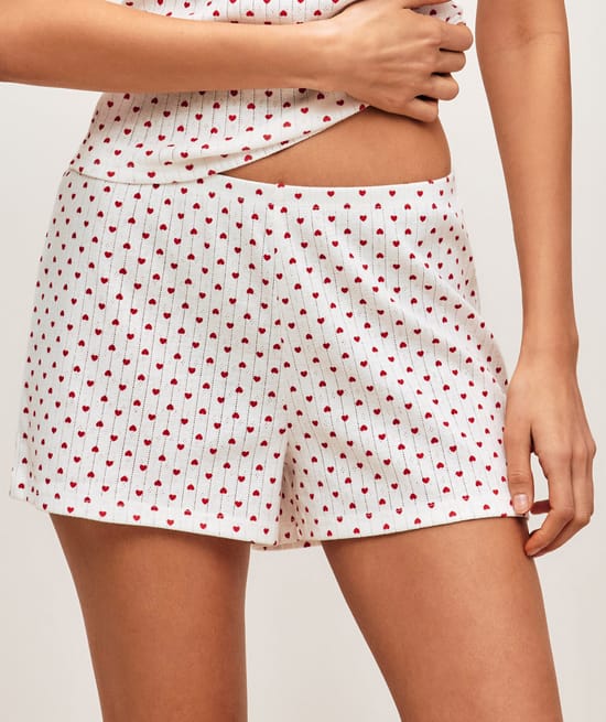 Short en pointelle;