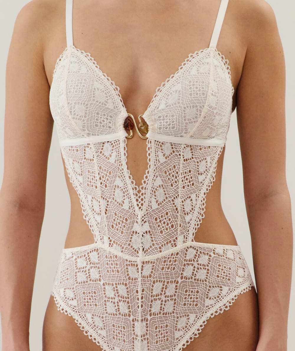 Body en dentelle;