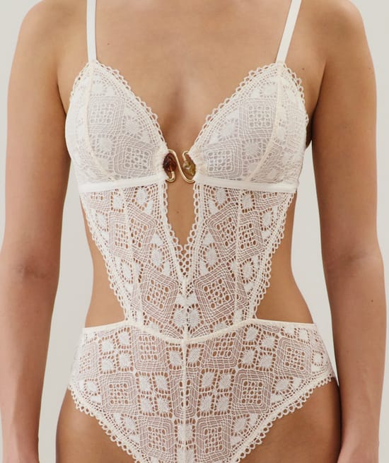 Body en dentelle;