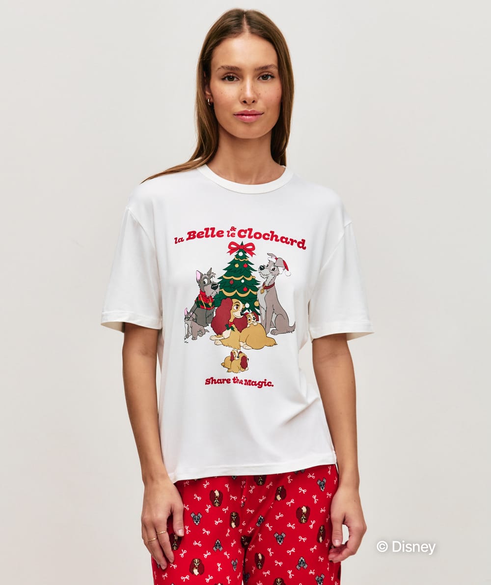 Ensemble de pyjama La belle et le clochard;