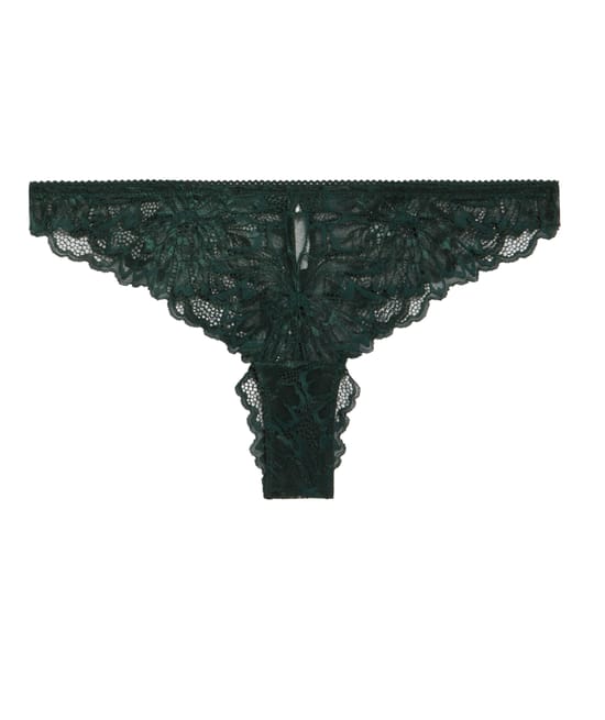 Tanga en dentelle;