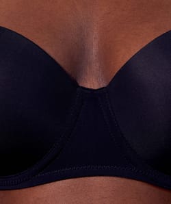 Microfiber bandeau bra;
