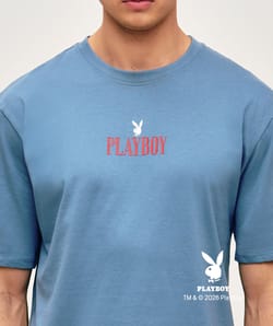 Playboy cotton T-shirt;
