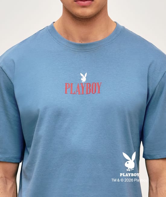 Playboy cotton T-shirt;