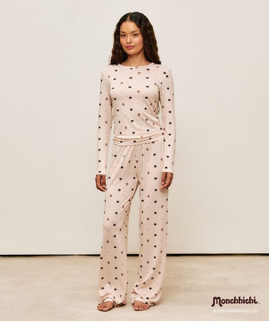 Pantalon en jersey Monchhichi;