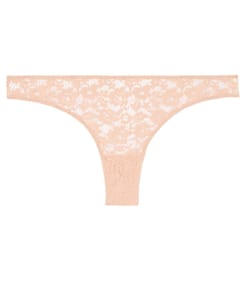 Tanga en dentelle florale;