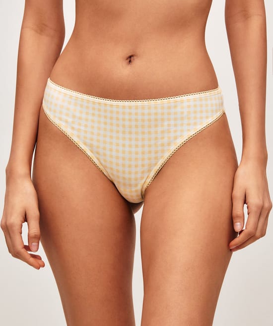 Set of 3 colored printed cotton strings;