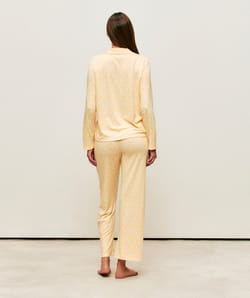 Set chemise &agrave; manches longues et pantalon en jersey ;