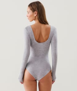 Long sleeve bodysuit;