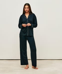 Jersey pajama set;