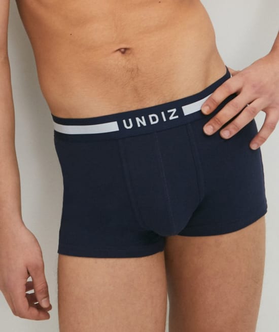 Boxer uni en coton;