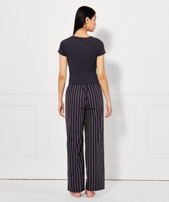 Pantalon en coton;
