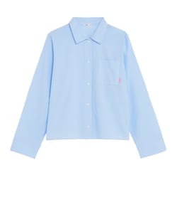 Cotton striped shirt;