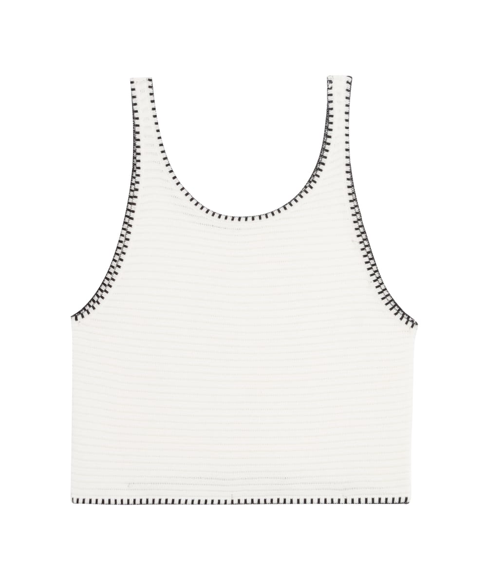 Crochet tank top;