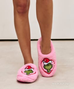 Zapatillas sherpa Grinch;