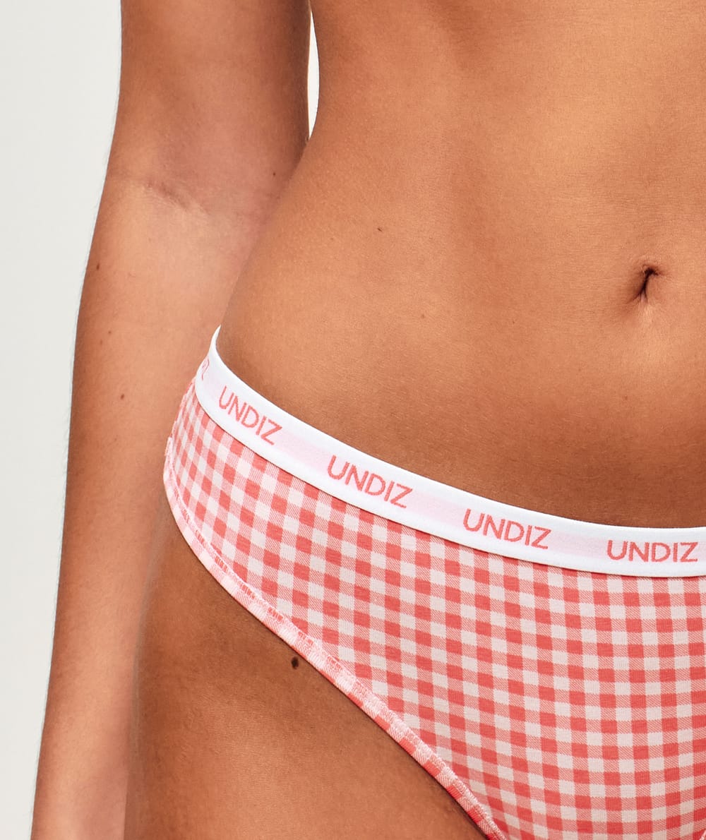 Cotton panty with vivhy print;