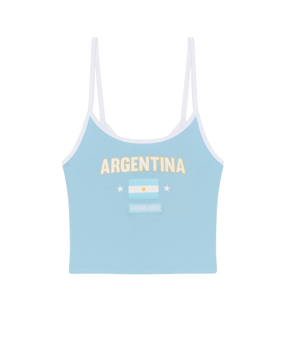 Top de punto de Argentina;