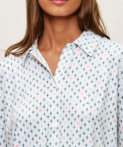 Patterned jersey pyjama set;