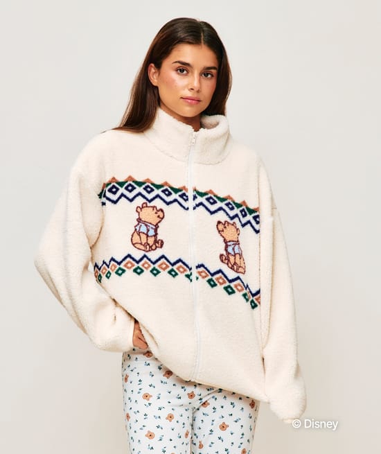 Veste en sherpa Winnie l'Ourson;