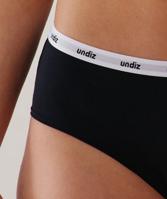 Heavy flow - Junior period shorts in microfibre;