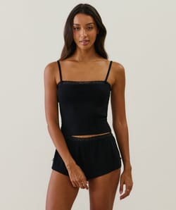 Pointelle Shorts;
