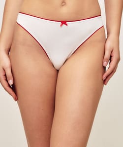 Thong in cotton "My favorite little butt;