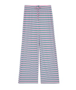 Striped trousers;