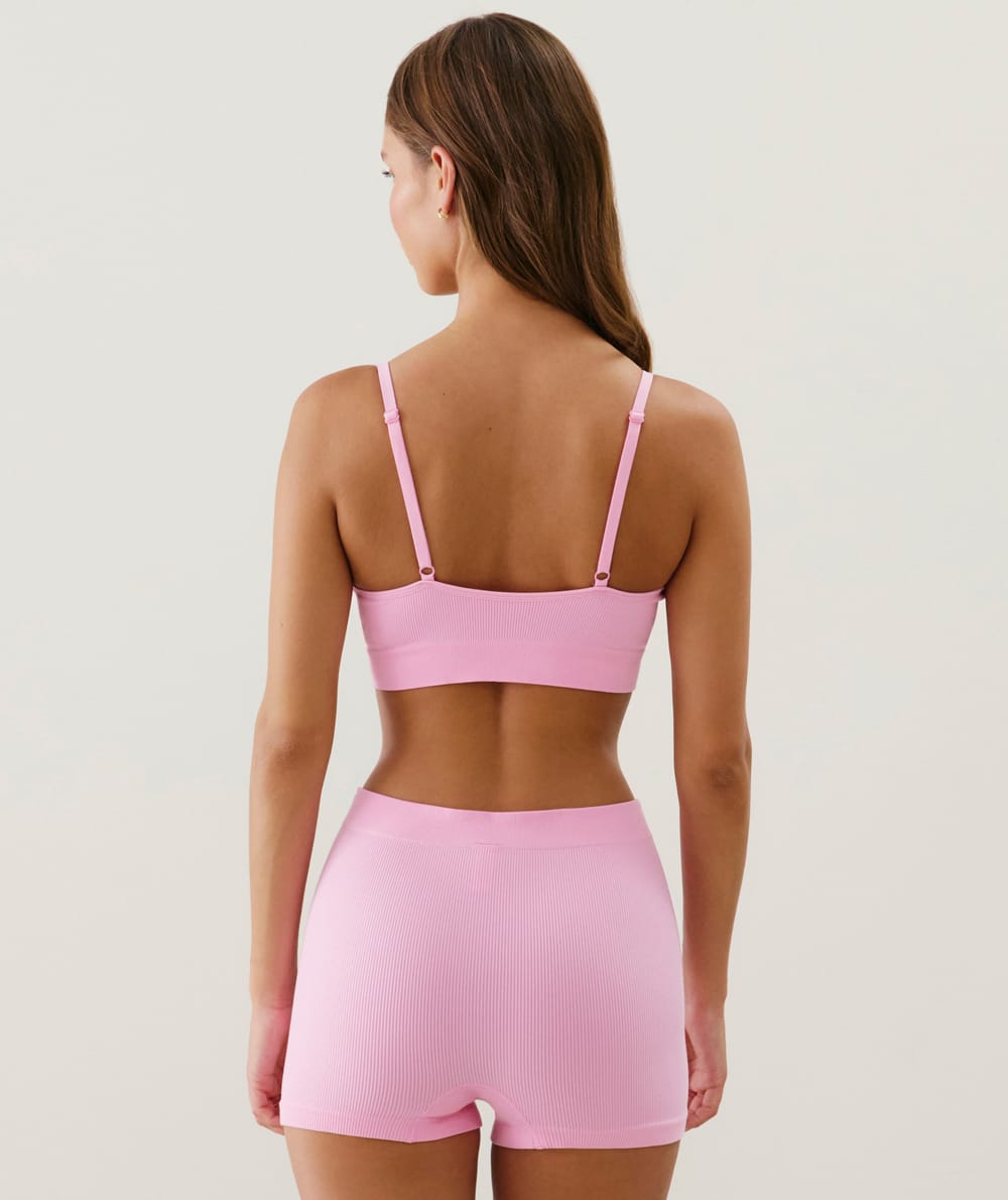 Sujetador push-up sin costuras;