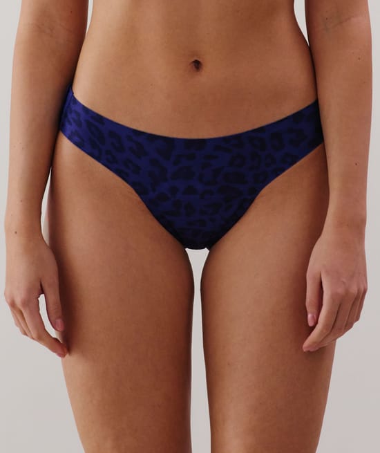 Flux moyen - Tanga menstruel en microfibre;