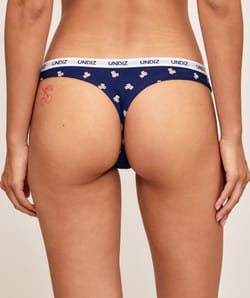 Printed cotton string bears;