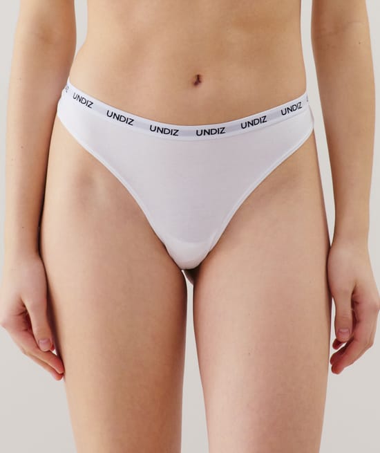 Cotton thong;