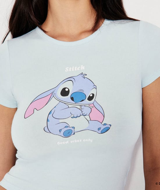 Stitch jersey top ;