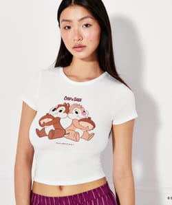 Topje van jersey Knabbel en Babbel;