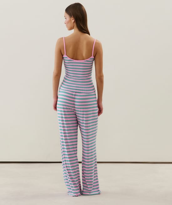 Gestreepte broek;
