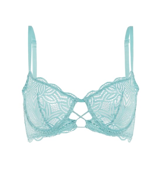 Soutien-gorge corbeille en dentelle;
