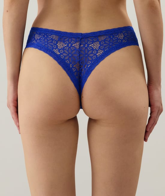 Lace cheeky;