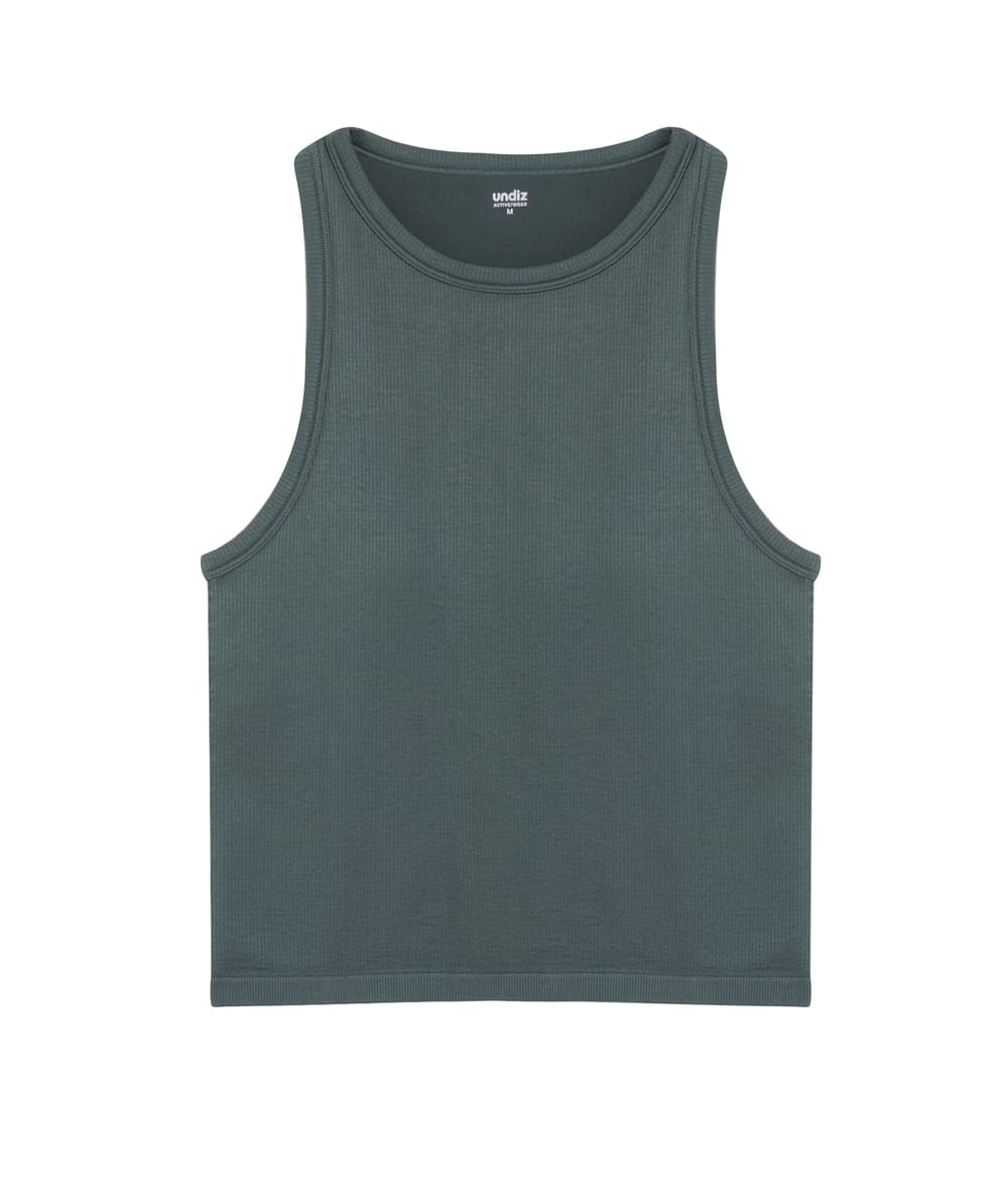 Top corto sin costuras;