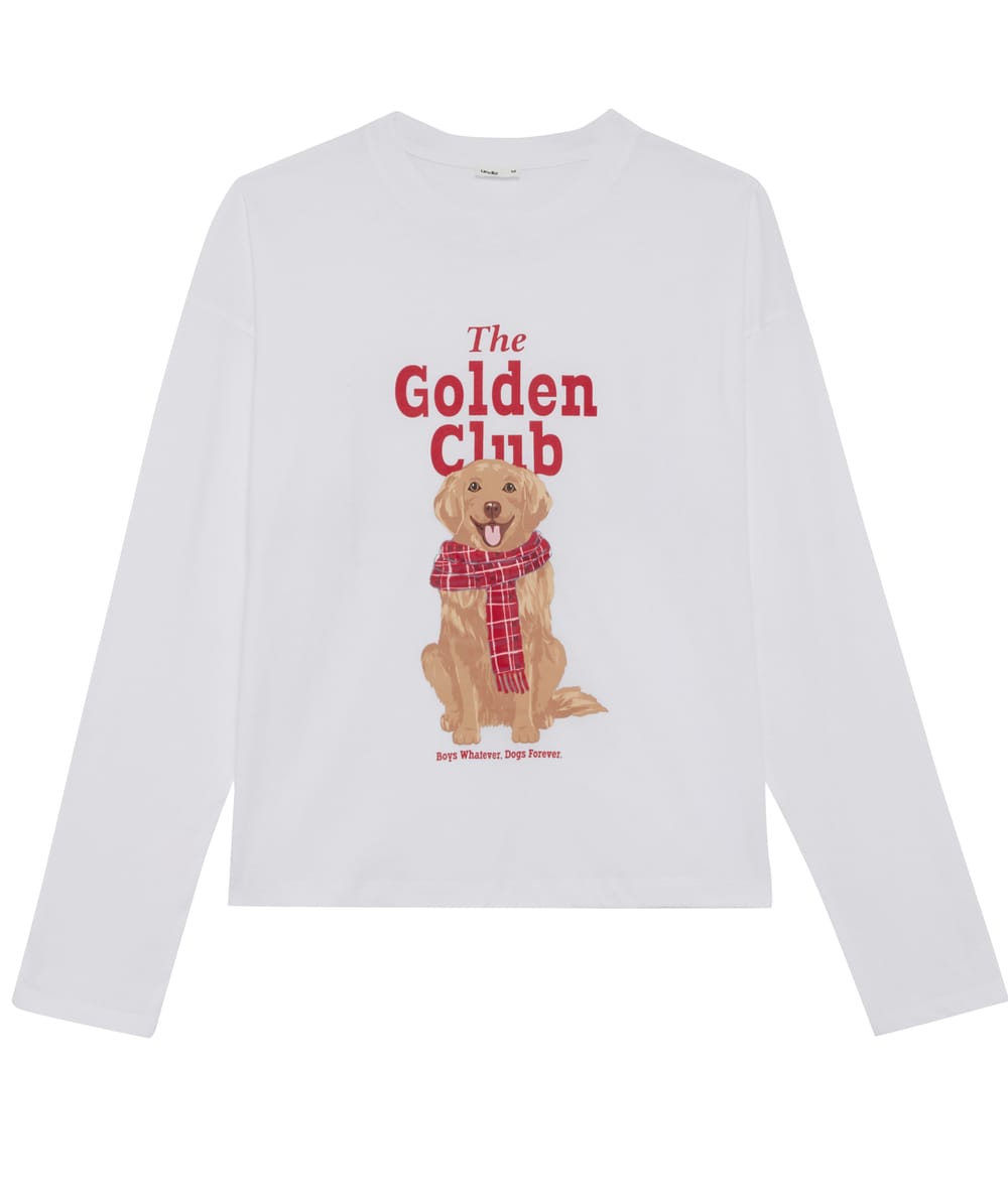 Golden themed pajama set;
