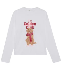 Golden themed pajama set;
