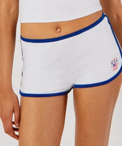 USA fleece shorts;