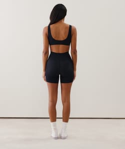 Naadloze microvezel shorts;