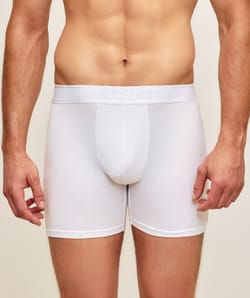 Lange katoen boxer;