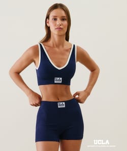 UCLA seamless bralette;