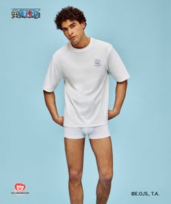 One Piece oversized katoenen T-shirt;