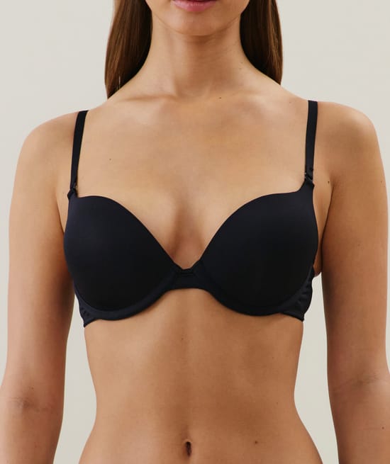 Microfibre ultra push-up bra;