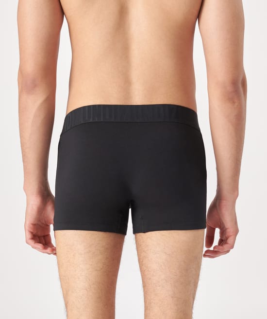 Boxer uni en coton;